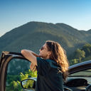 Adobe Stock, road trip, road tripper, road tripper, woman, traveler, car