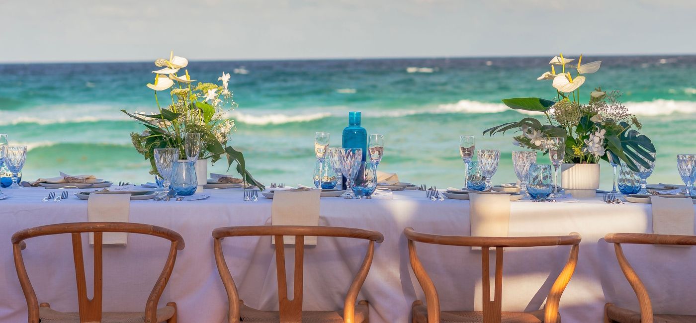 Image: W Marriott Cancún Resort & Spa celebrated its 25th anniversary with a garden party. (Photo Credit: W Marriott Cancún)