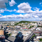Aerial view of Monterrey, Mexico