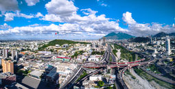 Aerial view of Monterrey, Mexico