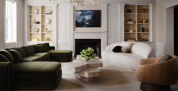 Living room of the Georgetown Manse.