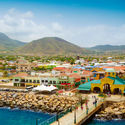 Port Zante in Basseterre town, St. Kitts And Nevis.