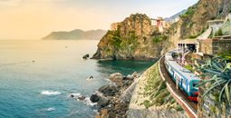 G Adventures train journey in Italy