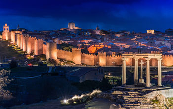 Walls of Avila, Spain, a UNESCO World Heritage Site
