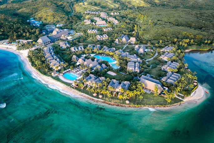 An overhead view of InterContinental Fiji Golf Resort & Spa
