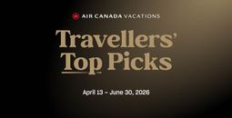 Air Canada Vacations’ Travellers’ Choice Awards.