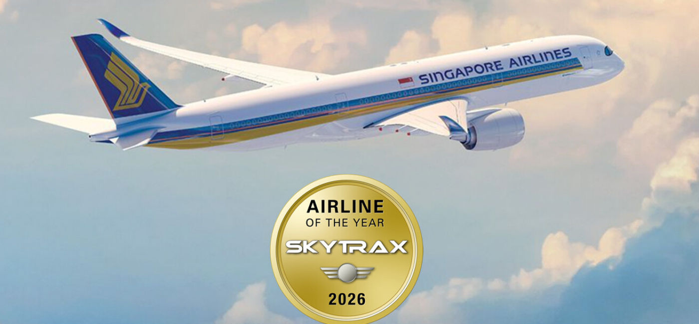 Image: Singapore Airlines World Airline Awards winner (Photo Credit: Skytrax)