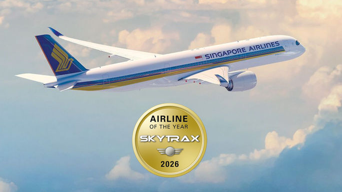 Singapore Airlines World Airline Awards winner