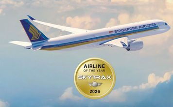 Singapore Airlines World Airline Awards winner