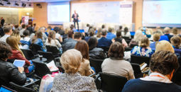People at a conference.