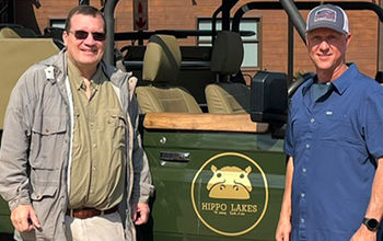 Martin Deacon, President & CEO, Hippo Lakes (L) and Steve Muraca, President, OutsideAgents (R)
