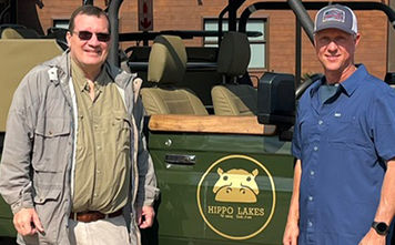 Martin Deacon, President & CEO, Hippo Lakes (L) and Steve Muraca, President, OutsideAgents (R)