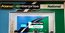 Enterprise car rental branch.