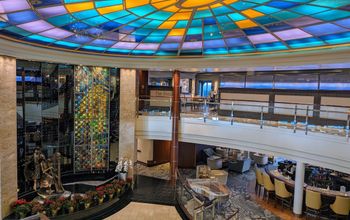 Crystal Serenity atrium