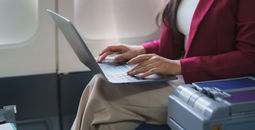 Inflight laptop