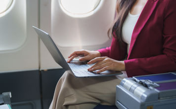 Inflight laptop