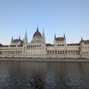 Budapest, Hungarian Parliament Building, river cruise view