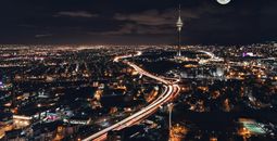 Tehran, Iran at night