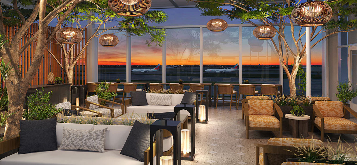 Image: Rendering of American Airlines new lounge in Austin (Photo Credit: Courtesy American Airlines)