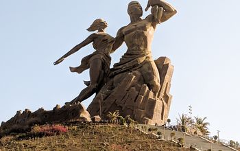 Monument to the African Renaissance, Dakar, Senegal