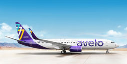 Avelo Airlines livery.