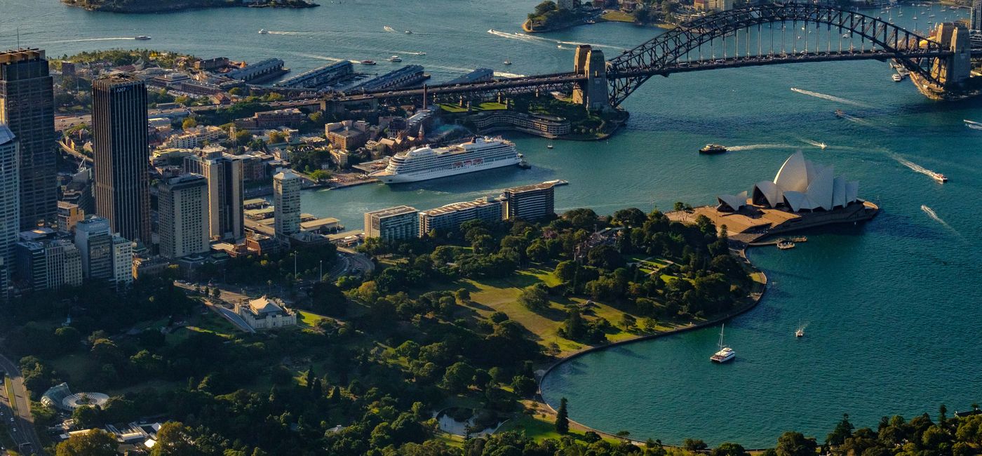 Image: Viking Ocean Ship in Sydney (Photo Credit: Viking Cruises)