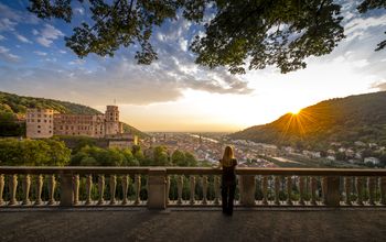 The Scheffelterrasse in Heidelberg
