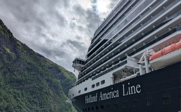 Holland America Rotterdam, cruise ship, Norway