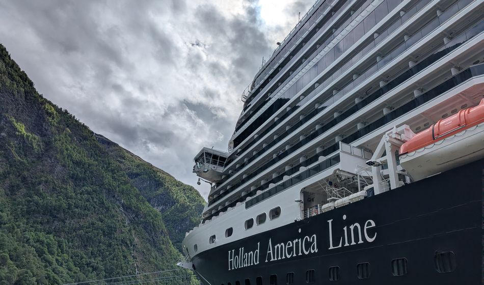 Holland America Rotterdam, cruise ship, Norway