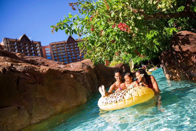 Waikolohe Stream at Disney's Aulani Resort Waikolohe Stream at Disney's Aulani Resort