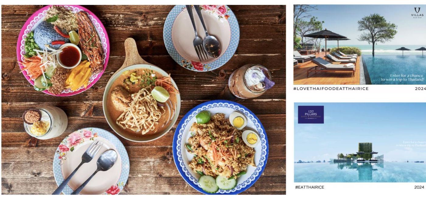 Image: Thai Trade Center's Love Thai Food, Eat Thai Rice Campaign (Photo Credit: Thai Trade Center, New York)