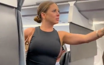 Woman's tirade on plane goes viral, crazy plane lady 