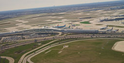 Aerial view of Chicago's O'Hare International Airport