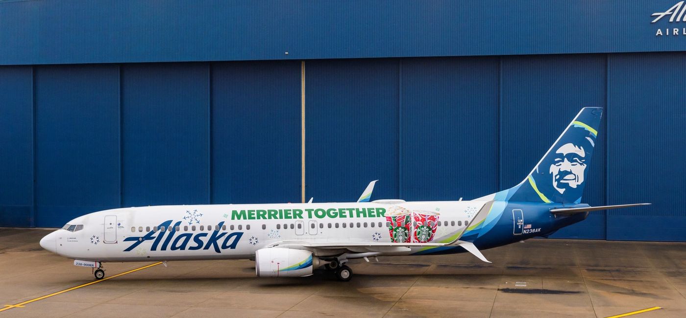 Image: Alaska Airlines plane. (Photo Credit: Alaska Airlines Media)