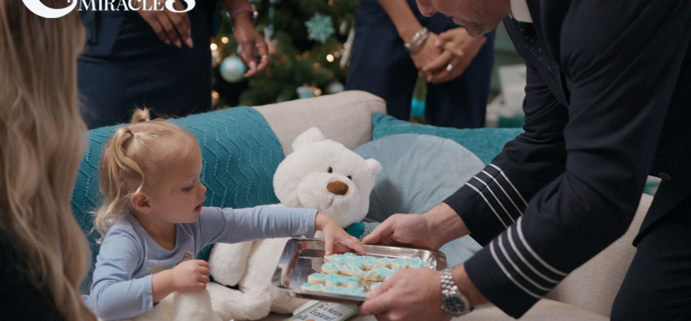 Image: WestJet Christmas Miracle (Photo Credit: WestJet)