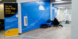 Pittsburgh International Airport, kids play areas, airport amenities, universal design