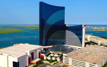 Exterior shot of Harrah's Resort Atlantic City.