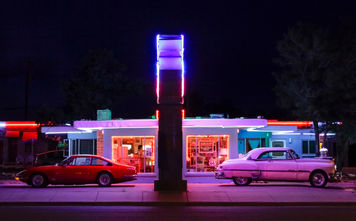 Blue Swallow Motel in Tucumcari, New Mexico