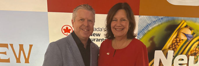 Lisa Pierce and Francois Choquette