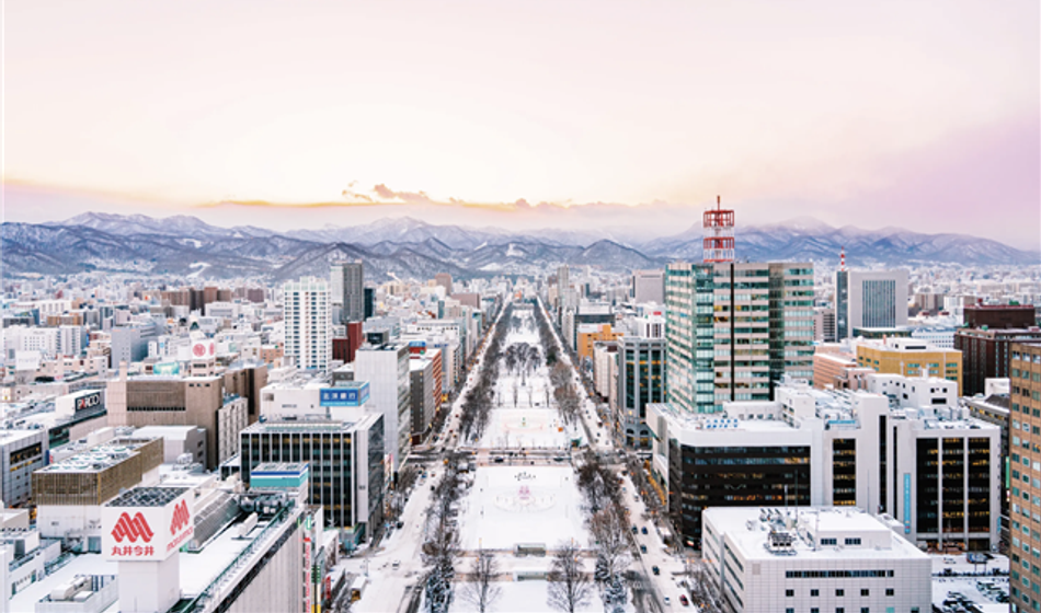Sapporo, capital of Hokkaido