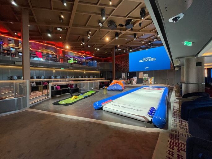 The Club and the new Attic at The Club offer games and activities