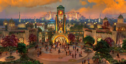 Universal Orlando Resort, Universal Epic Universe, Celestial Park, Chronos Tower