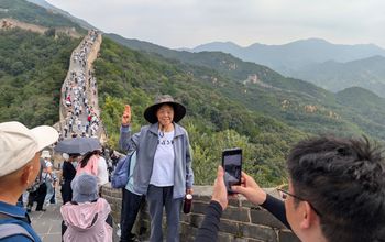 Lady on the Great Wall