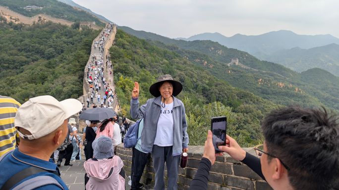 Lady on the Great Wall Lady on the Great Wall