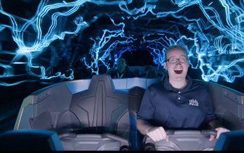 Guardians of the Galaxy: Cosmic Rewind roller coaster