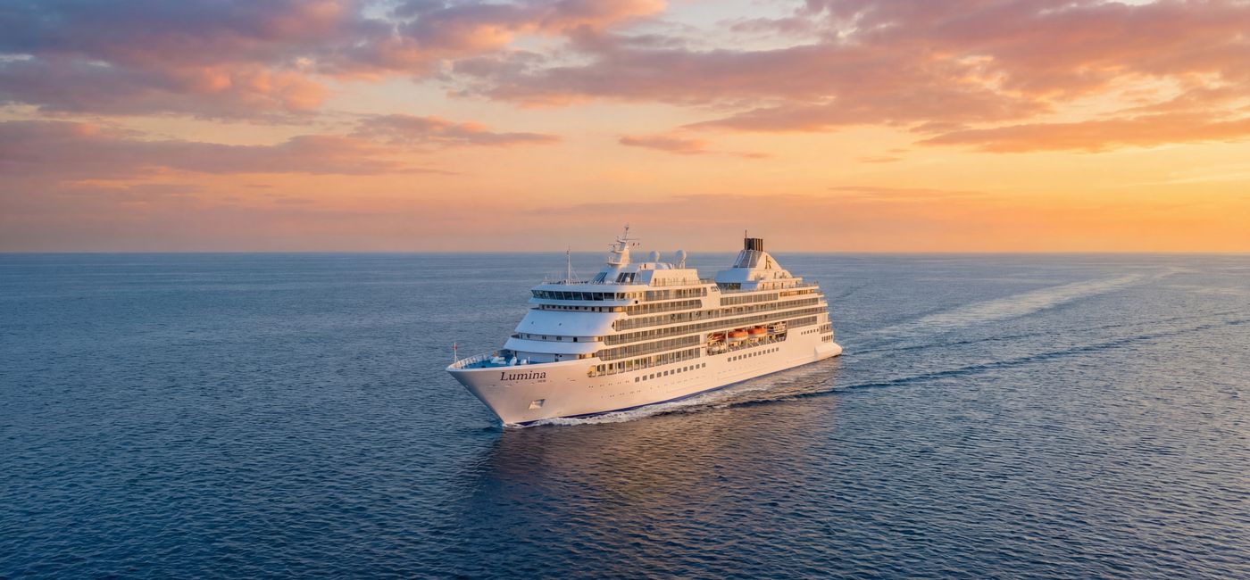 Image: After undergoing renovations, the vessel will debut in January 2028 as Avora Lumina. (Photo Credit: Avora Residences)