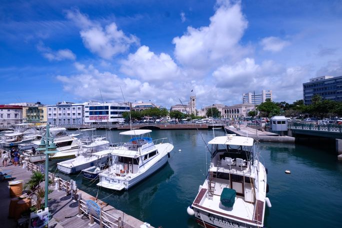 Bridgetown Harbour, Barbados avel
