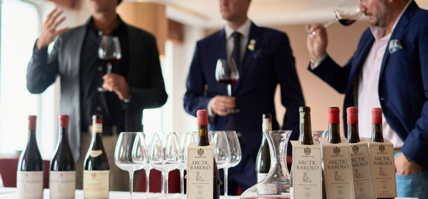 Image: Hurtigruten will serve its new "Arctic Barolo" onboard its ships (Photo Credit: Max Emanuelson/Hurtigruten)