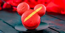Milk Tea Macaron at Disney California Adventure's Lunar New Year.