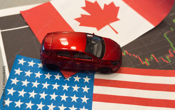 Ground border crossing Canada US